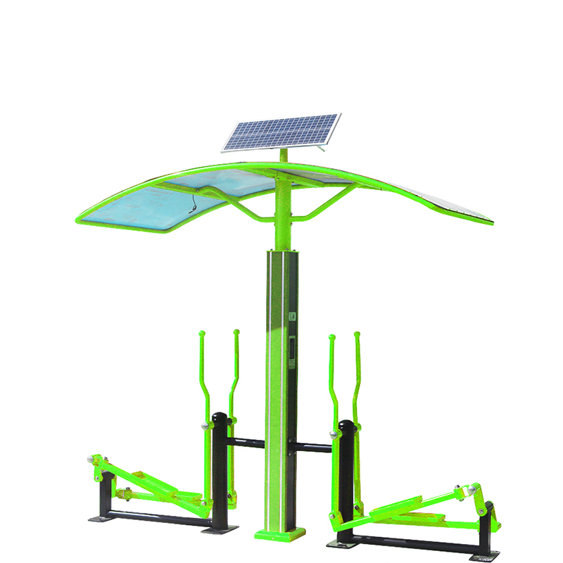 智能双位平步机 - Huatihui官网校园健身路径设备。